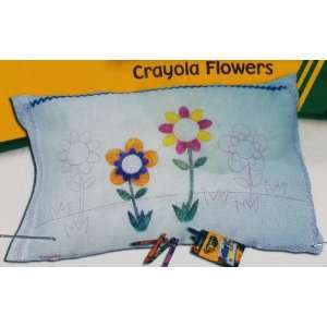  Create Your Own Pillowcase   Crayola Flowers