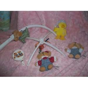 Springmaid Teddy Bears Baby Crib Musical Mobile Toy Toys & Games