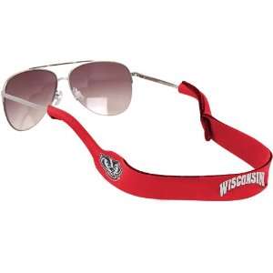  Croakies Wisconsin Badgers XL Neoprene Retainer Sunglasses 