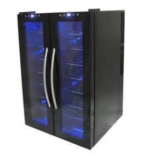 AW 320ED NewAir NewAir Dual Zone Thermoelectric Wine Cooler With Dual 