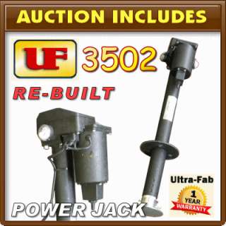 UF * 3502 Electric Trailer Power Tongue Jack RV 3500 (Reman)  