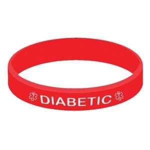  Diabetic Silicone Wristband Bracelet 