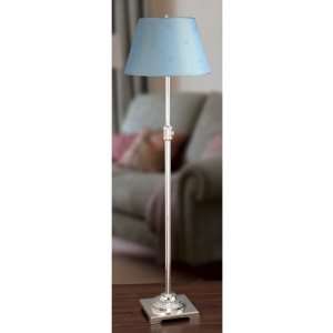 Laura Ashley SLB36116 FST330 Sate Street Silver Floor Lamp