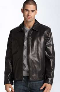 Cole Haan Lambskin Leather Jacket  