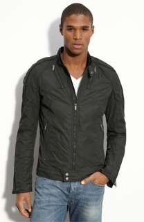 DIESEL® Jurlo Trim Fit Nylon Moto Jacket  