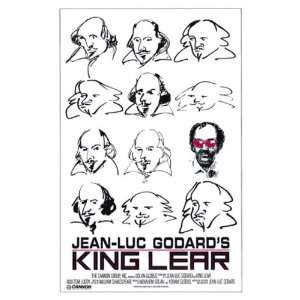  King Lear (Goddards) Poster 27x40 Woody Allen Leos Carax 
