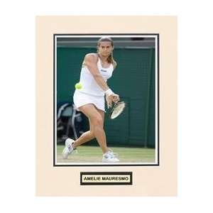 Amelie Mauresmo Matted Photo