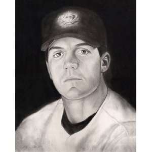 Barry Zito Oakland As Large Giclee 