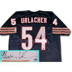 Brian Urlacher Chicago Bears Autographed Logo Athletic Jersey