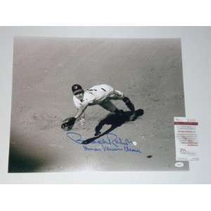 Brooks Robinson Autographed Picture   16x20 Human Vacuum Cleaner 