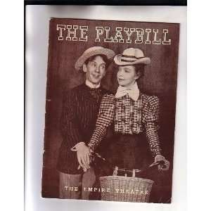   Playbill 1938 Burgess Meredith & Lillian Gish Maxwell Anderson Books