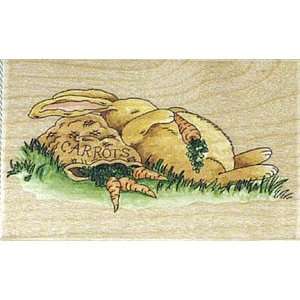  Butterbean Bunny Wood Mounted Rubber Stamp Office 