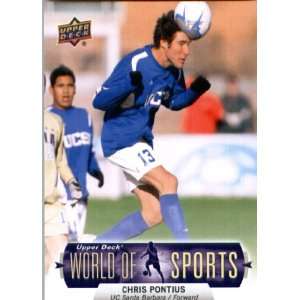  World of Sports Soccer Card #248 Chris Pontius   ENCASED Trading Card