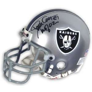 Dave Casper Oakland Raiders Autographed Riddell Mini Helmet with HOF 