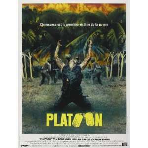  Platoon (1986) 27 x 40 Movie Poster French Style A