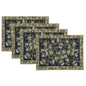  April Cornell Placemats, Dawn Navy, Set of 4