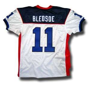 Drew Bledsoe Authentic NFL Football Jersey by Reebok