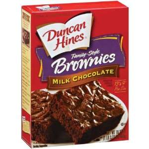 Duncan Hines Milk Chocolate Brownies Grocery & Gourmet Food