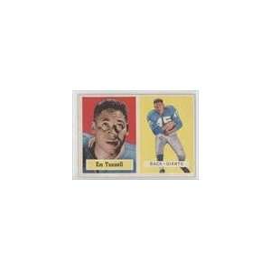  1957 Topps #35   Emlen Tunnell Sports Collectibles
