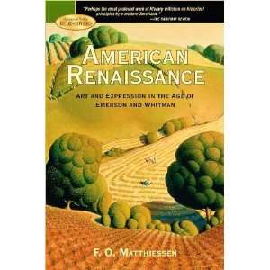  American Renaissance F. O. Matthiessen Books
