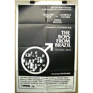  Poster The Boys From Brazil Gregory Peck F999 Everything 