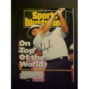 Fred Couples Autographed April 20, 1992 Sports Illustrated Magazine