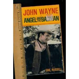  ANGEL AND THE BADMAN. JOHN WAYNE. WITH GAIL RUSSELL VHS 