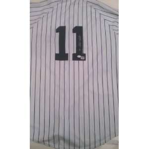 Gary Sheffield Signed Authentic New York Yankees Jersey