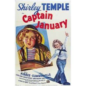  Captain January (1936) 27 x 40 Movie Poster Style B
