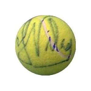 Guillermo Vilas Autographed/Hand Signed Tennis Ball