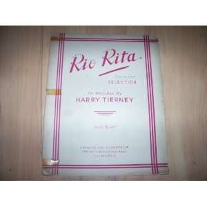  Rio Rita Selection for piano (sheet music) Harry Tierney Books