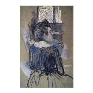  Henri de Toulouse Lautrec   Woman At The Widow Giclee 