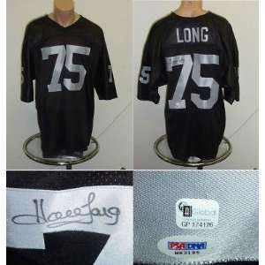  Howie Long Autographed Uniform   PSA COA   Autographed NFL 