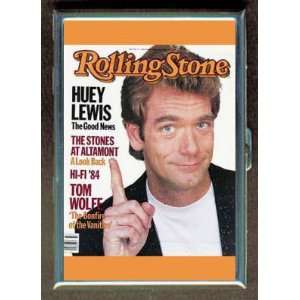 HUEY LEWIS ROLLING STONE 1984 ID Holder, Cigarette Case or Wallet 