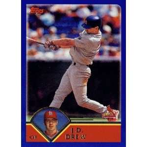  2003 Topps # 624 J. D. Drew St. Louis Cardinals   Baseball 
