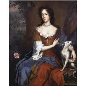 Portrait of Mary of Modena, Queen of James II by William Wissing . Art 