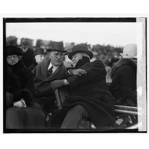 Photo James R. Garfield and Ambassador Jusserand at Bowling Field, 11 