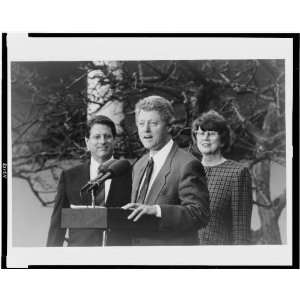    Bill Clinton,Albert Gore and Janet Reno 1993