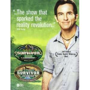   17 Inches   28cm x 44cm) (2000) Style B  (Jeff Probst)