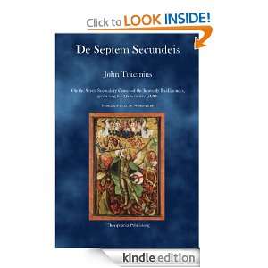 De Septem Secundeis John Tritemius, William Lilly  Kindle 