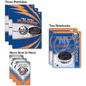 Jf Turner New York Islanders Back To School Pack   3 Portfolios, 3 