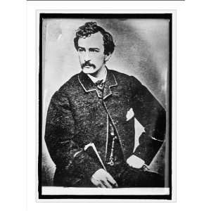  Historic Print (M) John Wilkes Booth assassinated Lincoln 