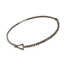 Eva Fehren Grey Diamond Arrow Bracelet