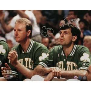 Larry Bird and Kevin McHale Boston Celtics Autographed 16x20 