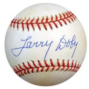 Larry Doby Autographed AL Baseball PSA/DNA #J12164  Sports 