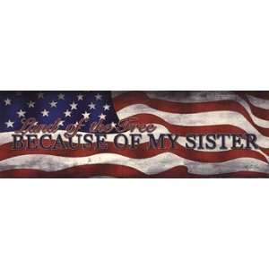    Military Sister   Poster by Lauren Rader (18x6)