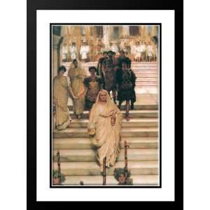 Alma Tadema, Sir Lawrence 28x38 Framed and Double Matted The Triumph 