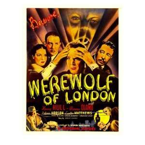 Werewolf of London, Valerie Hobson, Lester Matthews, Warren Hull 