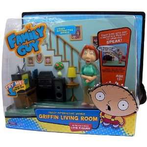   Guy Interactive Griffin Living Room [with Lois figure] Toys & Games