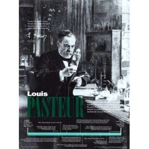  Louis Pasteur Poster Print, 18x24